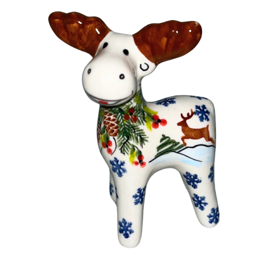 * pottery animal ❀ reindeer トナカイ Vintage Thames Japan Christmas Deer Reindeer Figurine Ceramic